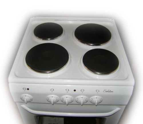 Электрическая плита De Luxe 5004.12э белая фото 2