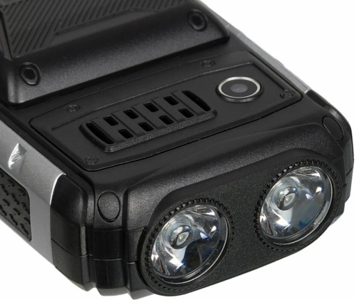 Телефон BQ 2430 Tank Power Black+Silver фото 6