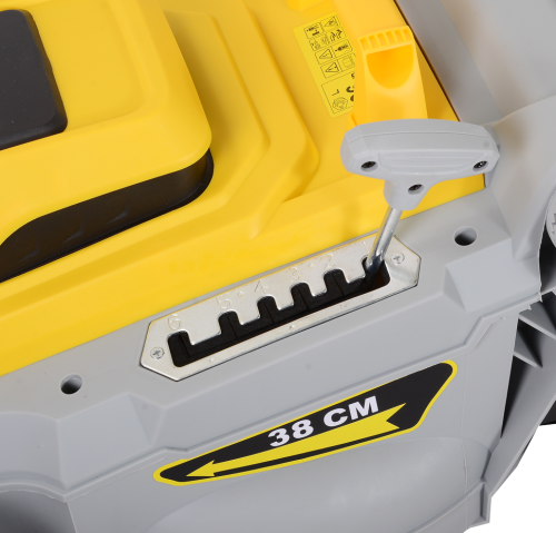 Газонокосилка электрическая Huter ELM-380T Grey (70/4/76) фото 8