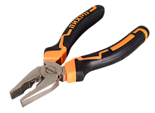 Плоскогубцы Вихрь,160мм.,никелированные,двухкомпонентные рукоятки