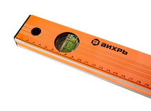 Уровень алюминиевый 1000мм фрезерованный 3 глазка Вихрь