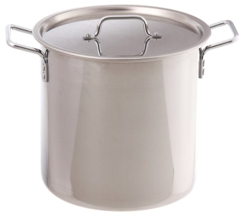 Котел 30 л КАТУНЬ ОБЩЕПИТ КТ-ОБ-31В нерж. сталь, ручки клепанные, крышка Котел 30 л КАТУНЬ ОБЩЕПИТ КТ-ОБ-31В нерж. сталь, ручки клепанные, крышка