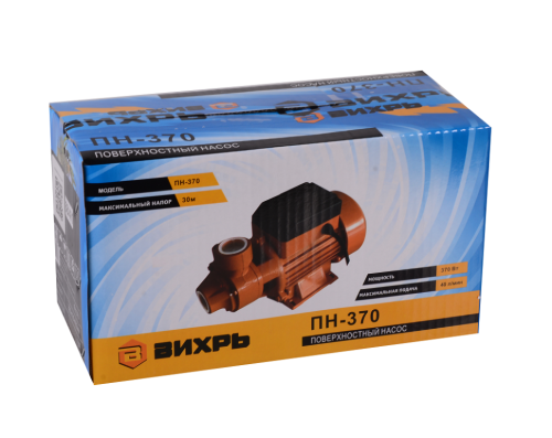 Насос поверхностный ВИХРЬ ПН-370 фото 8 Насос поверхностный ВИХРЬ ПН-370 фото 8