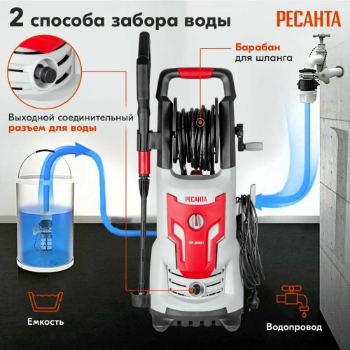 Мойка высокого давления Ресанта МР-200БП (70/8/23) фото 25