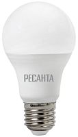Лампа светодиодная РЕСАНТА LL-R-A60-11W-230-3K-E27 (76/1/15)