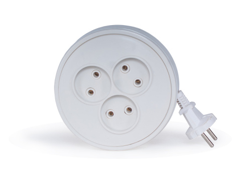 Удлинитель рулетка ДиП ЭКОНОМ, 3 гн, 3 м, 10 А, ШВВП 2*0,5 Удлинитель рулетка ДиП ЭКОНОМ, 3 гн, 3 м, 10 А, ШВВП 2*0,5