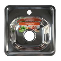 AB3838 Accoona Мойка барная 38/38 0,6 ГЛЯНЕЦ (1/15)