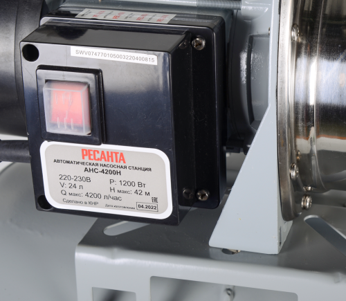 Автономная насосная станция Ресанта АНС-4200Н фото 7 Автономная насосная станция Ресанта АНС-4200Н фото 7