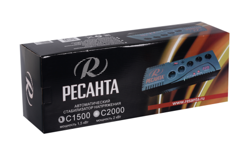 Стабилизатор напряжения Ресанта С1500 (63/6/33) фото 7
