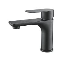 90207F Accoona Смеситель для ванны 35 мм. нерж ЧЕРНЫЙ