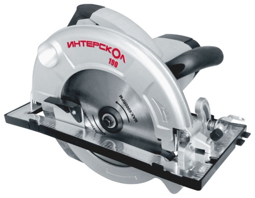Дисковая пила Интерскол ДП-190/1600М
