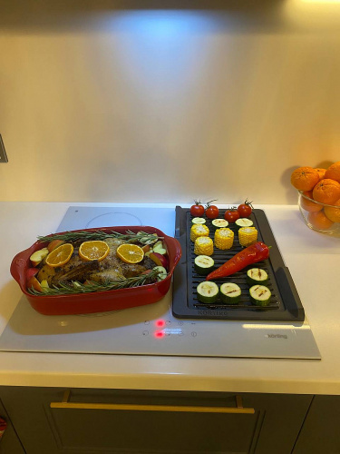 Гриль из чугуна для индукционных поверхностей Korting K 1142 фото 8 Гриль из чугуна для индукционных поверхностей Korting K 1142 фото 8