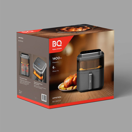 Аэрогриль BQ GR2002 Black-Silver фото 6