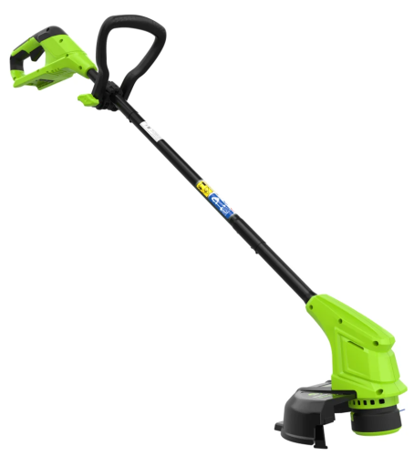 Триммер аккумуляторный Greenworks G24LT25K2, 24V, 25 см, с 1хАКБ 2Ач и ЗУ фото 3