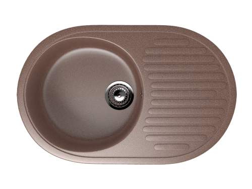 U107-307 Мойка Ulgran 735*465 овал ТЕРРАКОТ U107-307 Мойка Ulgran 735*465 овал ТЕРРАКОТ