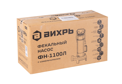 Фекальный насос Вихрь ФН-1100Л с измельчителем фото 8