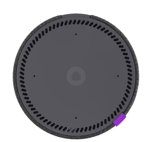 Умная колонка Яндекс Станция Мини без часов с Алисой, черный оникс (YNDX-00021K) фото 4
