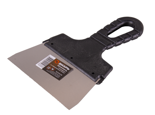 Шпатель ВИХРЬ нержавейка, пластик 150мм фото 4 Шпатель ВИХРЬ нержавейка, пластик 150мм фото 4