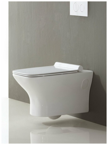 BELBAGNO ROMANO Чаша унитаза подвесного безободкового, BB248CHR-SM фото 13