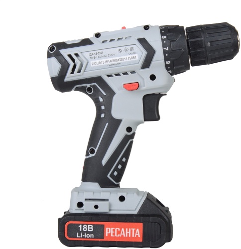 Дрель-шуруповерт Ресанта ДА-18-2ЛК Дрель-шуруповерт Ресанта ДА-18-2ЛК