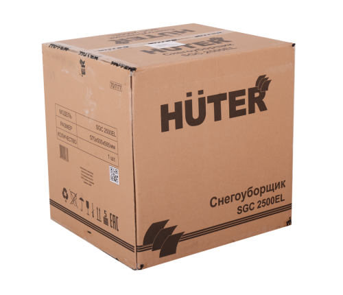 Снегоуборщик электрический Huter SGC 2500EL фото 2