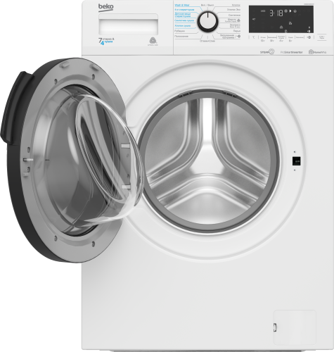 Стиральная машина с сушкой Beko WDB7425R2W фото 10
