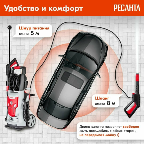 Мойка высокого давления Ресанта МР-200БП (70/8/23) фото 10