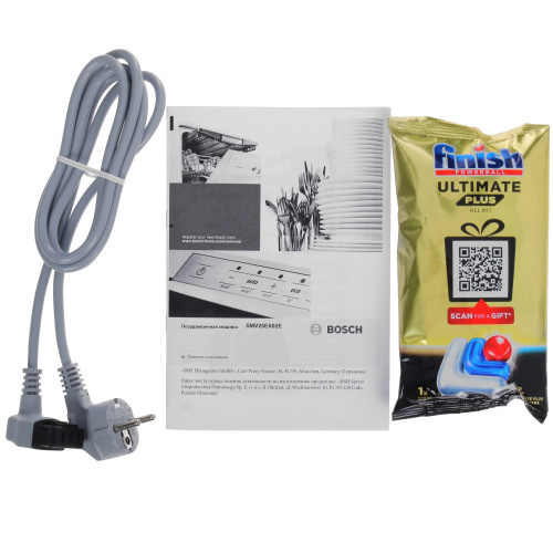 Встраиваемая посудомоечная машина Bosch Serie 2 SMV25EX02E фото 13