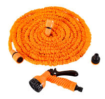 Набор для полива с растягивающимся шлангом 15м Вихрь (73/7/2/25)