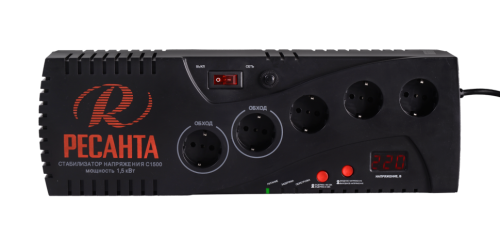 Стабилизатор напряжения Ресанта С1500 фото 6