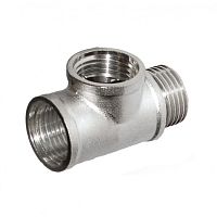 НИКЕЛЬ Тройник переходной  3/4"г-3/4"г-3/4"ш TFFHN444 ViEiR (5/80)