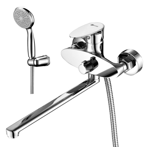 LeMark LM0251C NERO Смеситель универсальный с дивертором. Хром