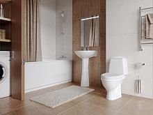 Унитаз-компакт "Соната" БЕЛЫЙ /Santeri/