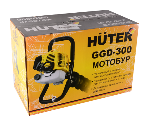 Мотобур Huter GGD-300 фото 6