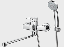 GOR7-A058 G-LAUF Смеситель д/ванны d40 квадратный(1/8)