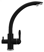 Смеситель д/кухни ULGRAN Quartz UQ-017-07 УГОЛЬ