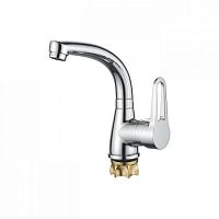 94110 Accoona Смеситель для умывальника 35мм пов. изл. высокий гайка (1/10)