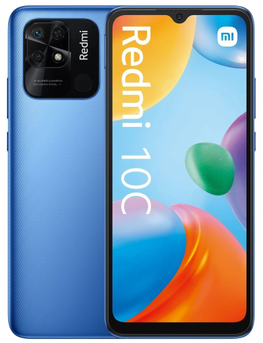 Смартфон Xiaomi Redmi 10C 3+64GB Ocean Blue фото 21