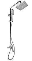 83123 Accoona Смеситель д/ванны зонт душ+лейка+излив. Хром (1/5)