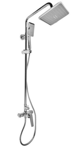 83123 Accoona Смеситель д/ванны зонт душ+лейка+излив. Хром (1/5)