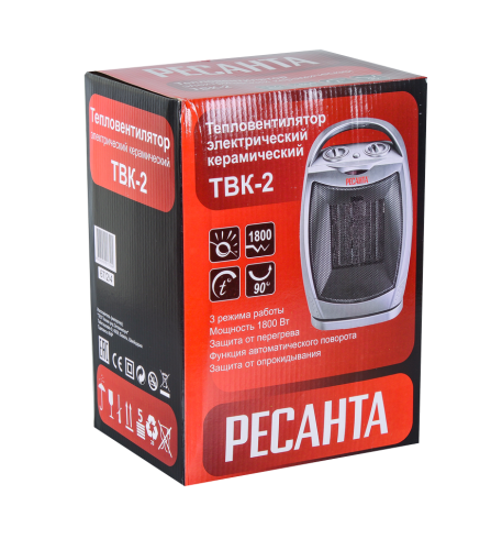 Тепловентилятор РЕСАНТА ТВК-2 (67/2/4) фото 7 Тепловентилятор РЕСАНТА ТВК-2 (67/2/4) фото 7