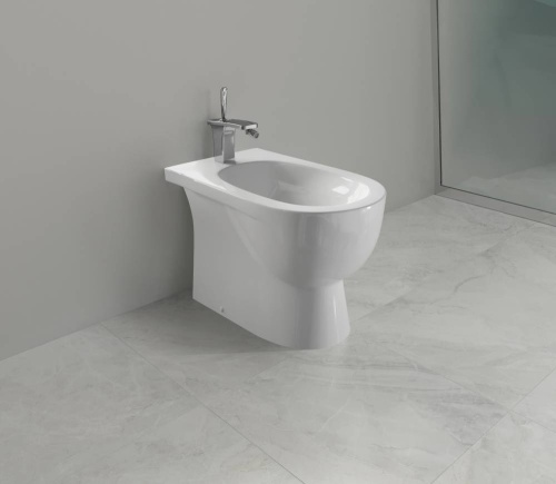 Биде напольное "Art ВКС" Белый S1 /Sanita LUX/ фото 3 Биде напольное "Art ВКС" Белый S1 /Sanita LUX/ фото 3