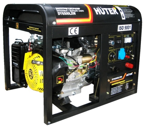 Электрогенератор Huter DY6500LXW,с функцией сварки