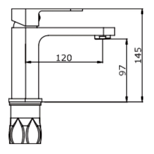 283511F Смеситель для раковины (10/1) фото 2 283511F Смеситель для раковины (10/1) фото 2