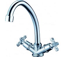 JIK4-A102-A SOLONE Смеситель д/кухни керамика ЭКОНОМ (2/40)