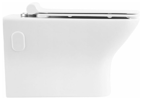 BELBAGNO ROMANO Чаша унитаза подвесного безободкового, BB248CHR-SM фото 8