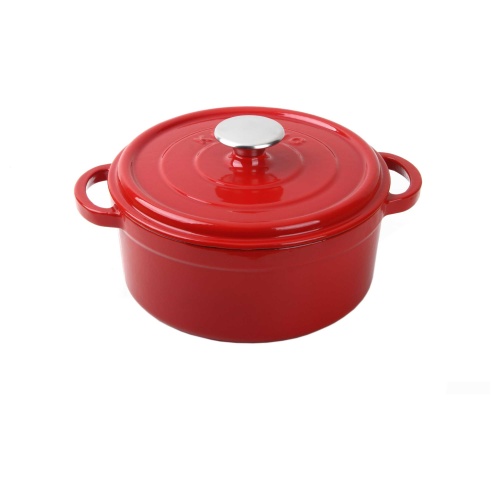 Чугунная кастрюля с крышкой Korting K 1224 R фото 4 Чугунная кастрюля с крышкой Korting K 1224 R фото 4