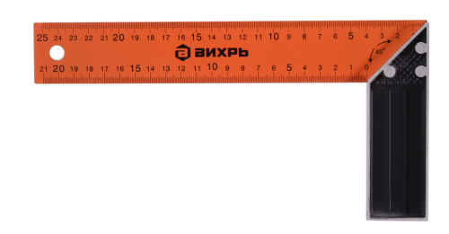 Угольник металлический Вихрь 250 мм фото 3