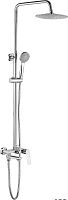 83125 Accoona Смеситель д/ванны зонт душ+лейка+излив. Хром (1/5)