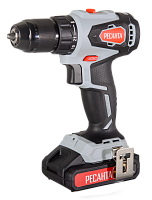 Дрель-шуруповерт аккумуляторная Ресанта ДА-20-2ЛК-Б (2,0 А/ч) (бесщеточный двигатель) (75/14/10)